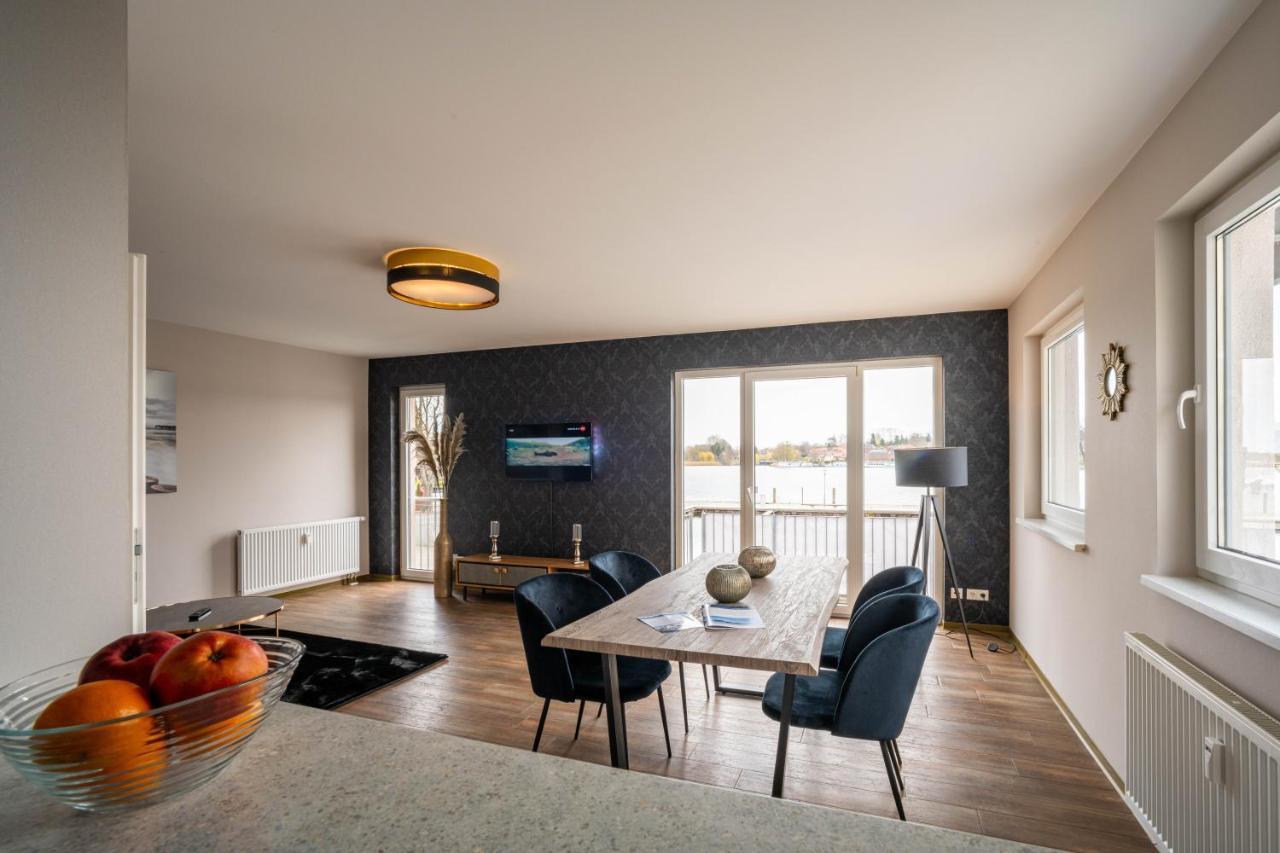 Ferienhaus Hafenblick มัลโชว์ ภายนอก รูปภาพ