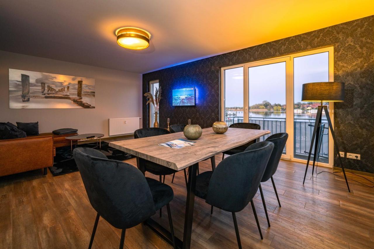 Ferienhaus Hafenblick มัลโชว์ ภายนอก รูปภาพ